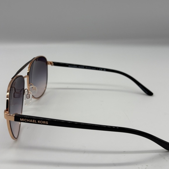 Michael Kors aviator sunglasses rose gold and black. - Picture 1 of 9